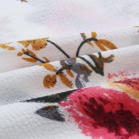 🌸🌸Best of Yourself White Floral Romper - Picture 5 of 7